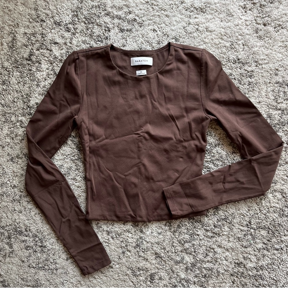 Contour Crew Cropped Longsleeve